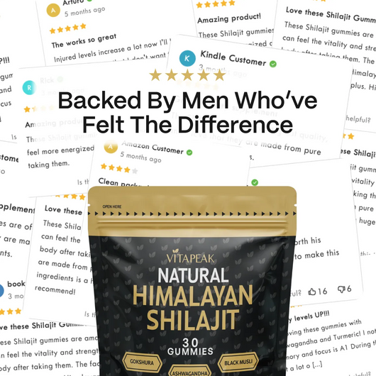 Natural Shilajit Gummies